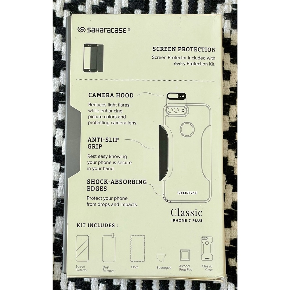 iPhone 7 Plus Case & Screen Protector Bundle - Picture 9 of 12
